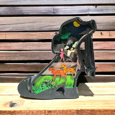 3D Layered Wall Art - Dog - Unicorn Fart Productions